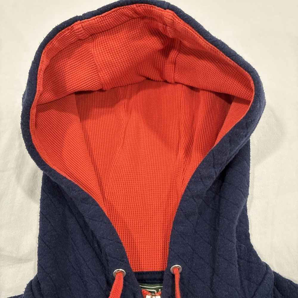 Womens Lauren Ralph Lauren Active‎ Jacket Size Small Blue/Orange Hooded Quilted - Picture 4 of 16